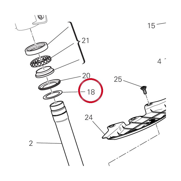 Rosette 85211031AB — réf. 85211031AB | Ducati Store