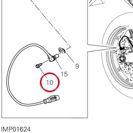 Vis tbeif M6X16 77210423C — réf. 77210423C | Ducati Store