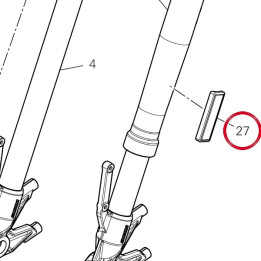 Catadioptre adhesif ambre — réf. 52910221A | Ducati Store