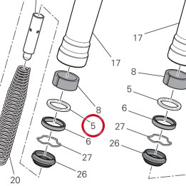 Rondelle 34914341A — réf. 34914341A | Ducati Store