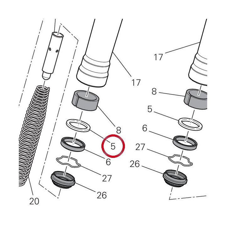 Rondelle 34914341A — réf. 34914341A | Ducati Store