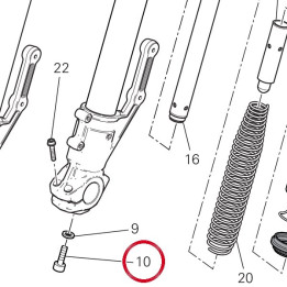 Vis 34913611A — réf. 34913611A | Ducati Store