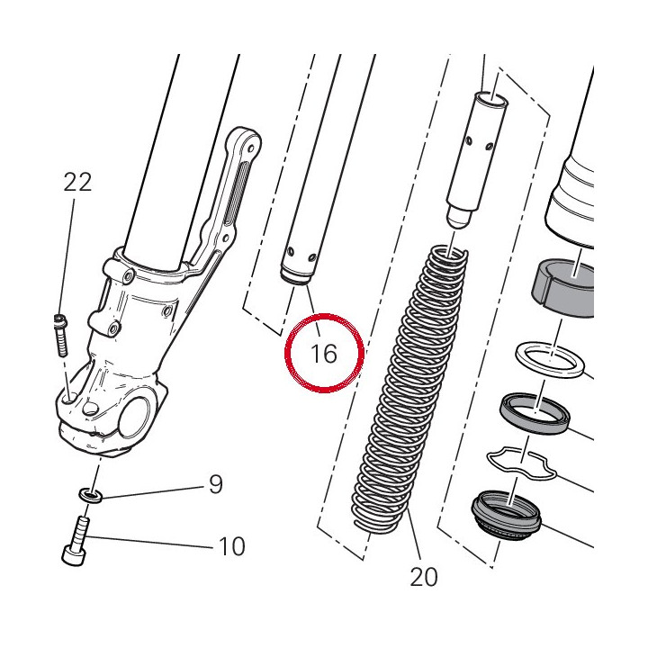 Pompe complète 34914901A — réf. 34914901A | Ducati Store