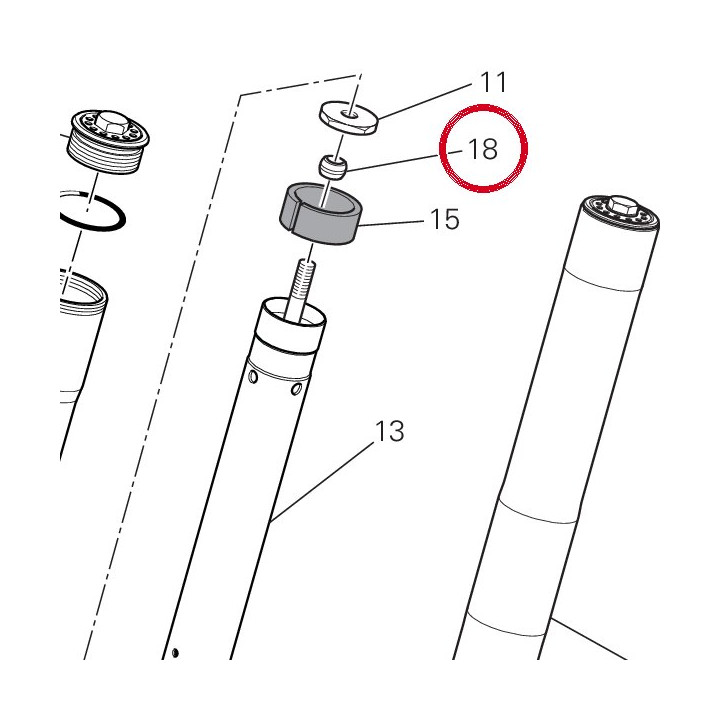 Tampon caoutchouc 34914001A — réf. 34914001A | Ducati Store