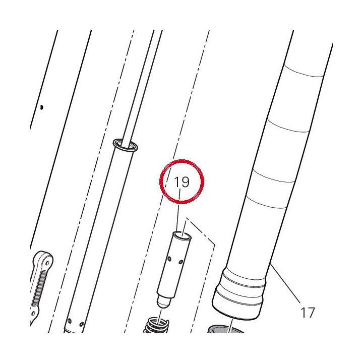 Tube de precharge 34914241A — réf. 34914241A | Ducati Store
