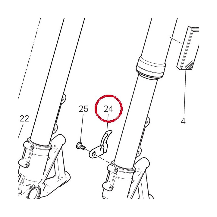 Passe-Cable 75810911A — réf. 75810911A | Ducati Store
