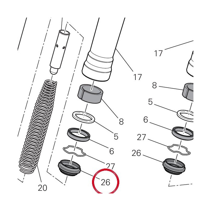 Pare-Poussiere 34914371A — réf. 34914371A | Ducati Store