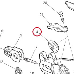 Bouchon bras oscillant — réf. 87211861A | Ducati Store