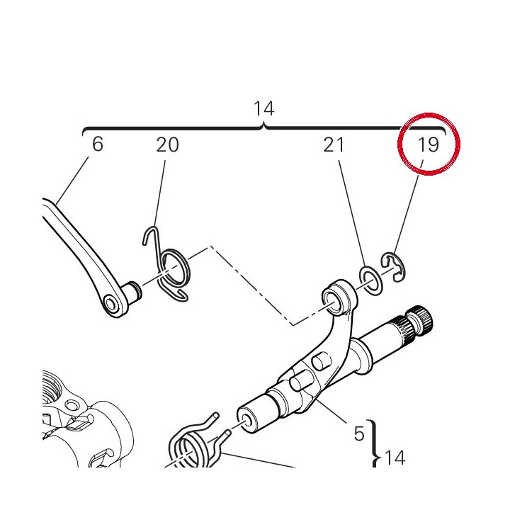 Anneau arret 88450341B — réf. 88450341B | Ducati Store