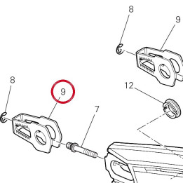 Tendeur chaîne 37310631A — réf. 37310631A | Ducati Store