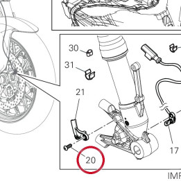 Vis tbei M6X16 77550213C — réf. 77550213C | Ducati Store