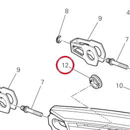 Bouchon bras oscillant — réf. 87211871A | Ducati Store