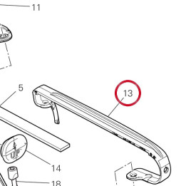 Glissiere 44712671A — réf. 44712671A | Ducati Store
