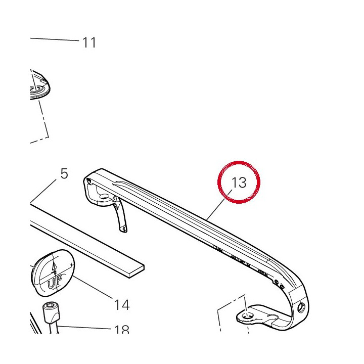 Glissiere 44712671A — réf. 44712671A | Ducati Store