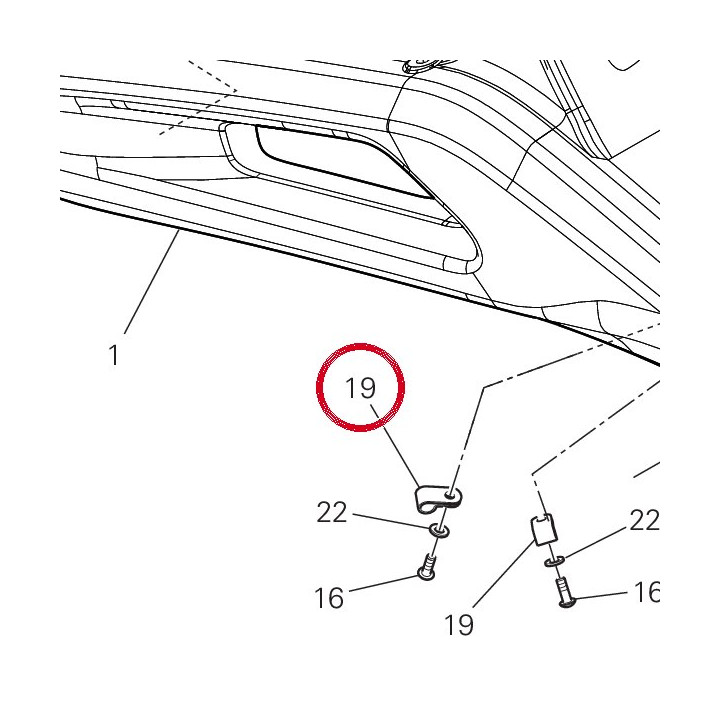 Plaquette 74141701A — réf. 74141701A | Ducati Store