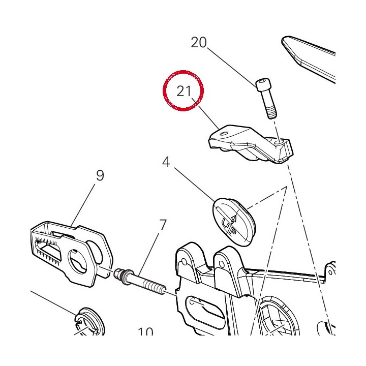 Chain guard ststr087 — réf. 8291P971AA | Ducati Store