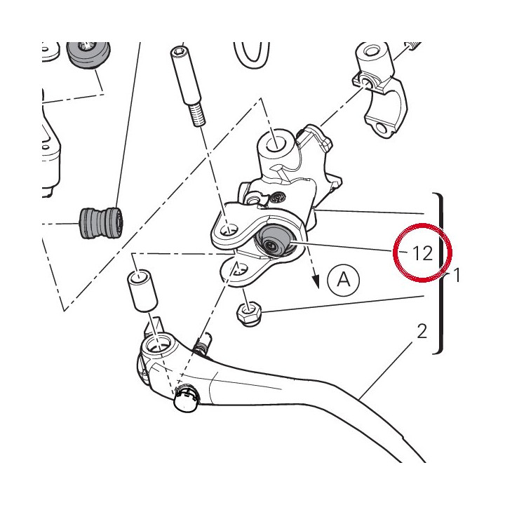 Pare poussiere 61240391A — réf. 61240391A | Ducati Store
