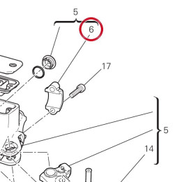 Cavalier pompe frein — réf. 62640571A | Ducati Store