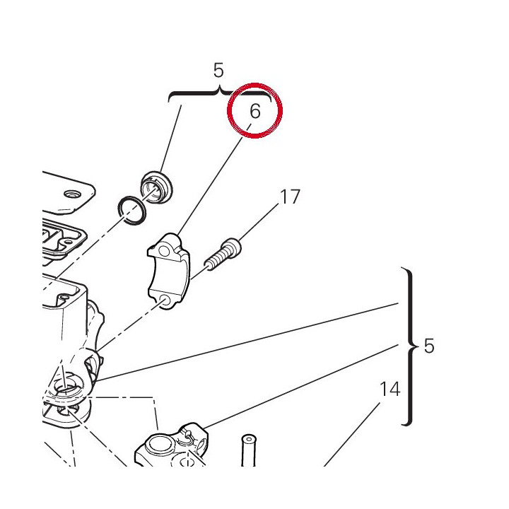 Cavalier pompe frein — réf. 62640571A | Ducati Store