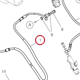 Durit Boitier-Etrier — réf. 61912021C | Ducati Store