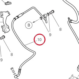Durite maître cylindre — réf. 61912031C | Ducati Store