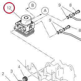 Centrale Abs 54241102A — réf. 54241102A | Ducati Store