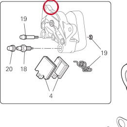 Réservoir liquide freins — réf. 58540311A | Ducati Store