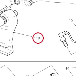 Étrier frein arrière noire — réf. 61141771A | Ducati Store