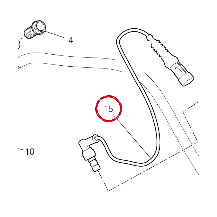 Rear brake sw euroswitch — réf. 53941102C | Ducati Store