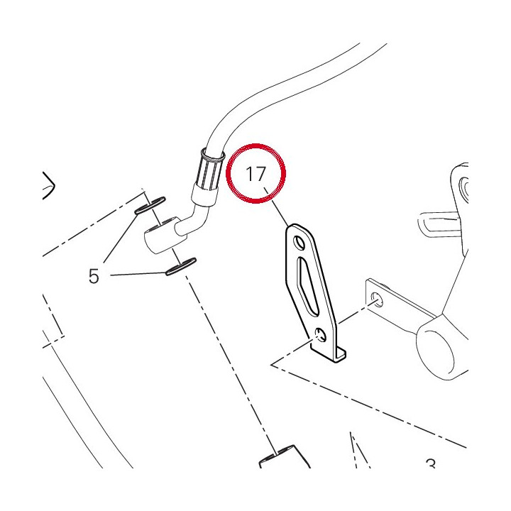 Support réservoir huile — réf. 82719801AA | Ducati Store