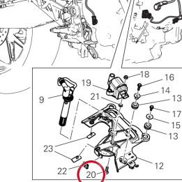 Vite tbeif 77240463C — réf. 77240463C | Ducati Store