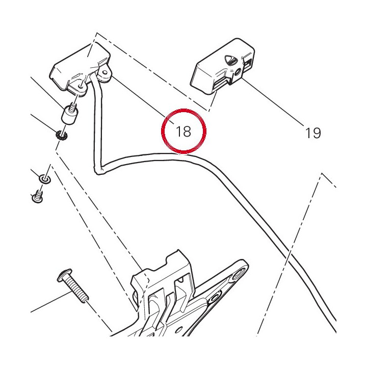 Feu eclarage plaque — réf. 52510431G | Ducati Store