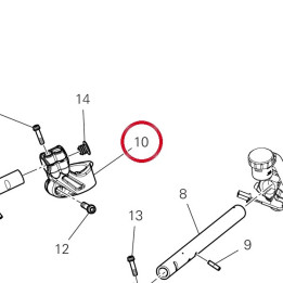 Bracelet guidon droit — réf. 36015591AA | Ducati Store