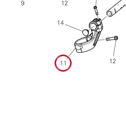 Bracelet guidon gauche — réf. 36015601AA | Ducati Store