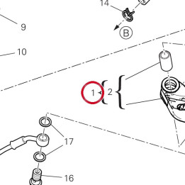 Maitre-Cylindre embrayage — réf. 63041591A | Ducati Store