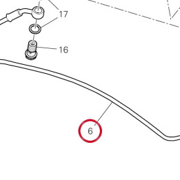 Tube commande embrayage — réf. 63210881A | Ducati Store
