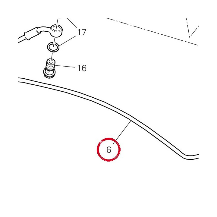 Tube commande embrayage — réf. 63210881A | Ducati Store