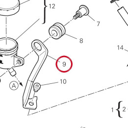 Equerre 8291Q181BA — réf. 8291Q181BA | Ducati Store
