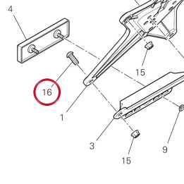 Vis tceif M6X20 77156678B — réf. 77156678B | Ducati Store
