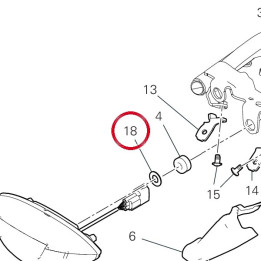 Rondelle 10,2X20X1 85210541B — réf. 85210541B | Ducati Store