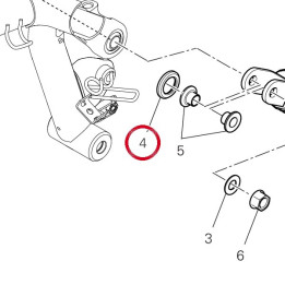Entretoise 71510081B — réf. 71510081B | Ducati Store