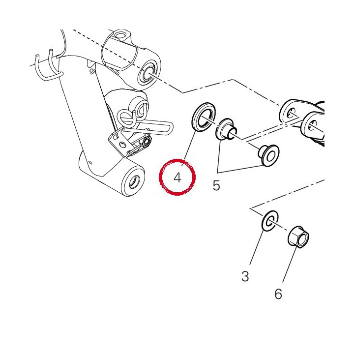Entretoise 71510081B — réf. 71510081B | Ducati Store
