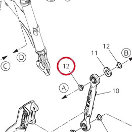 Douille 10X18X11 71011321A — réf. 71011321A | Ducati Store