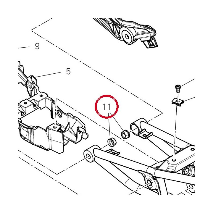 Ecrou 74850021A — réf. 74850021A | Ducati Store
