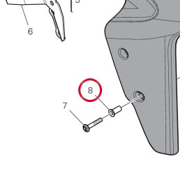 Entretoise 71615381AA — réf. 71615381AA | Ducati Store