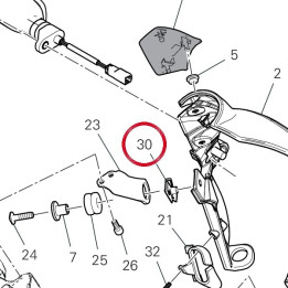 Fixation rapide 85040381A — réf. 85040381A | Ducati Store