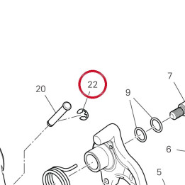 Circlip benzing din 6799 — réf. 88450031A | Ducati Store