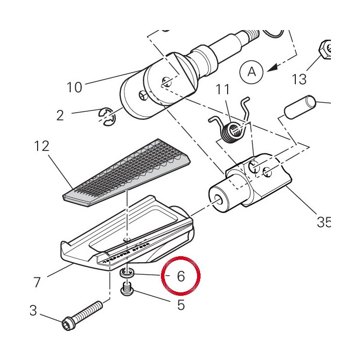 Rondelle elastique 85340031A — réf. 85340031A | Ducati Store