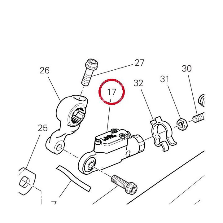 Quick shift 5521B352B — réf. 5521B352B | Ducati Store