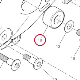 Silentbloc 70011161A — réf. 70011161A | Ducati Store